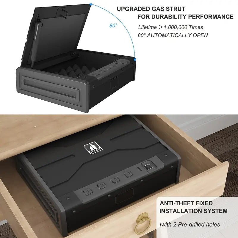 Kaer Fingerprint Pistol Safe A2 - KaerWorld