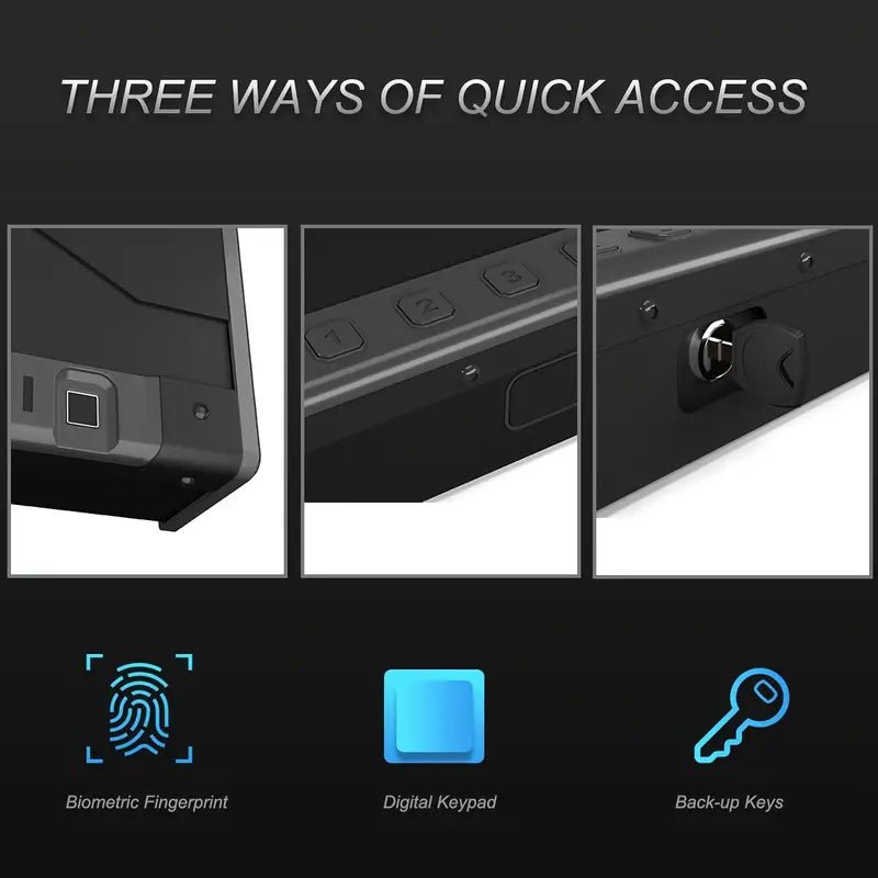 Kaer Fingerprint Pistol Safe A2 - KaerWorld