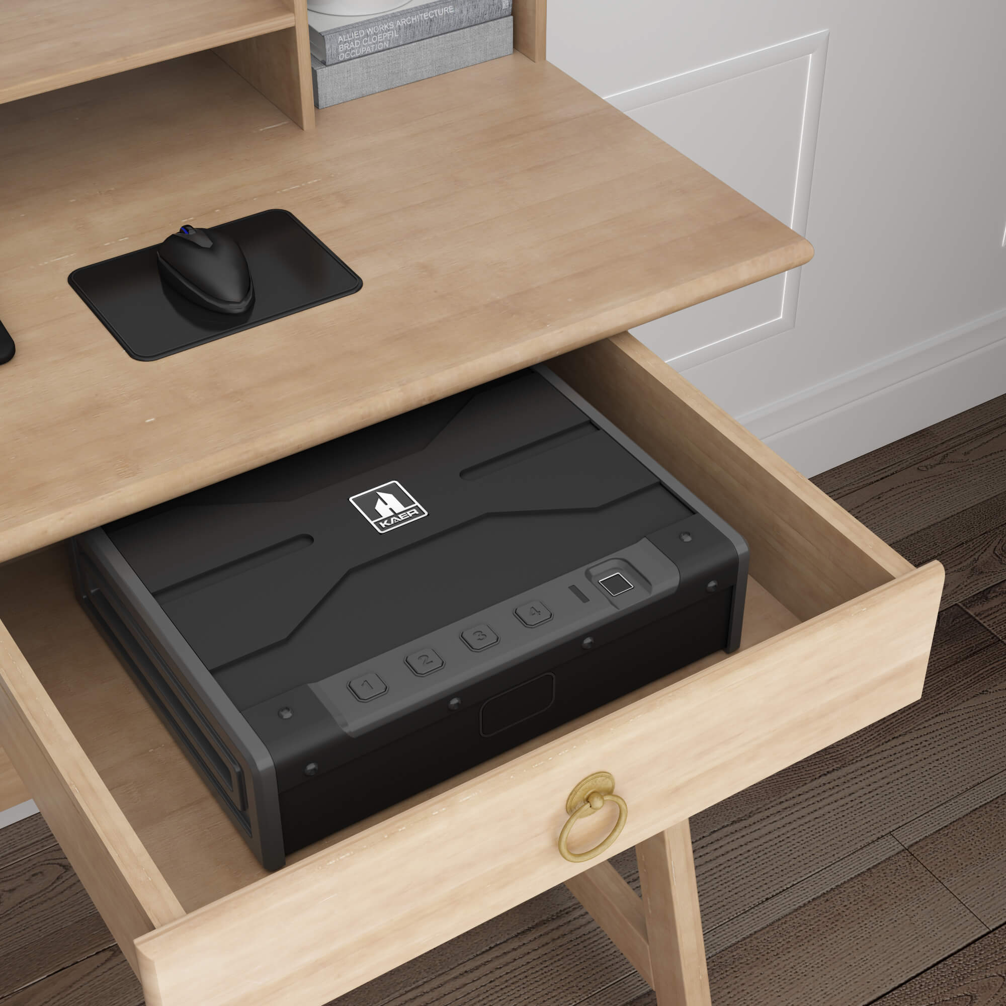 Kaer Fingerprint Pistol Safe A2 - KaerWorld