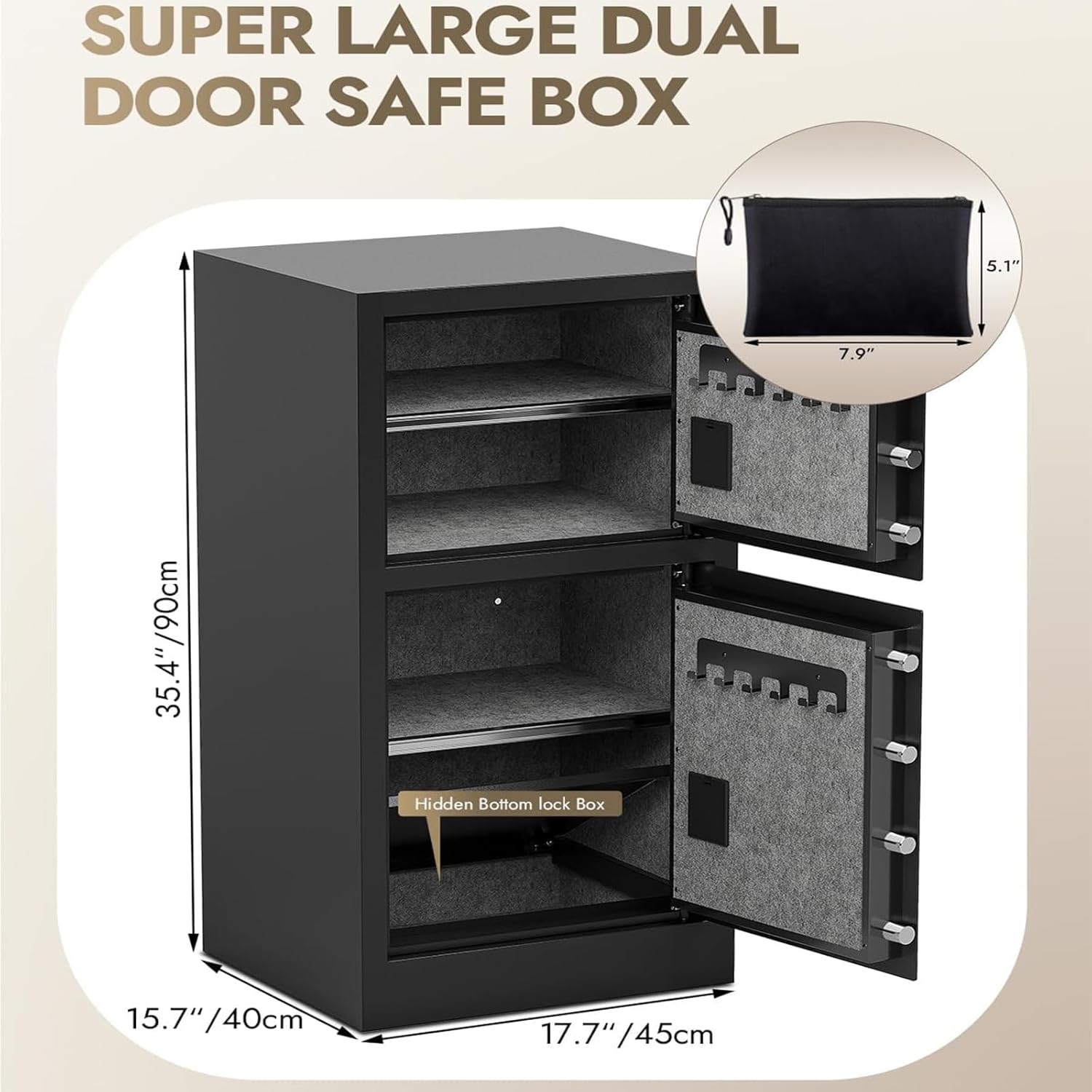 Kaer Fireproof Security Safe 60/90 - KaerWorld