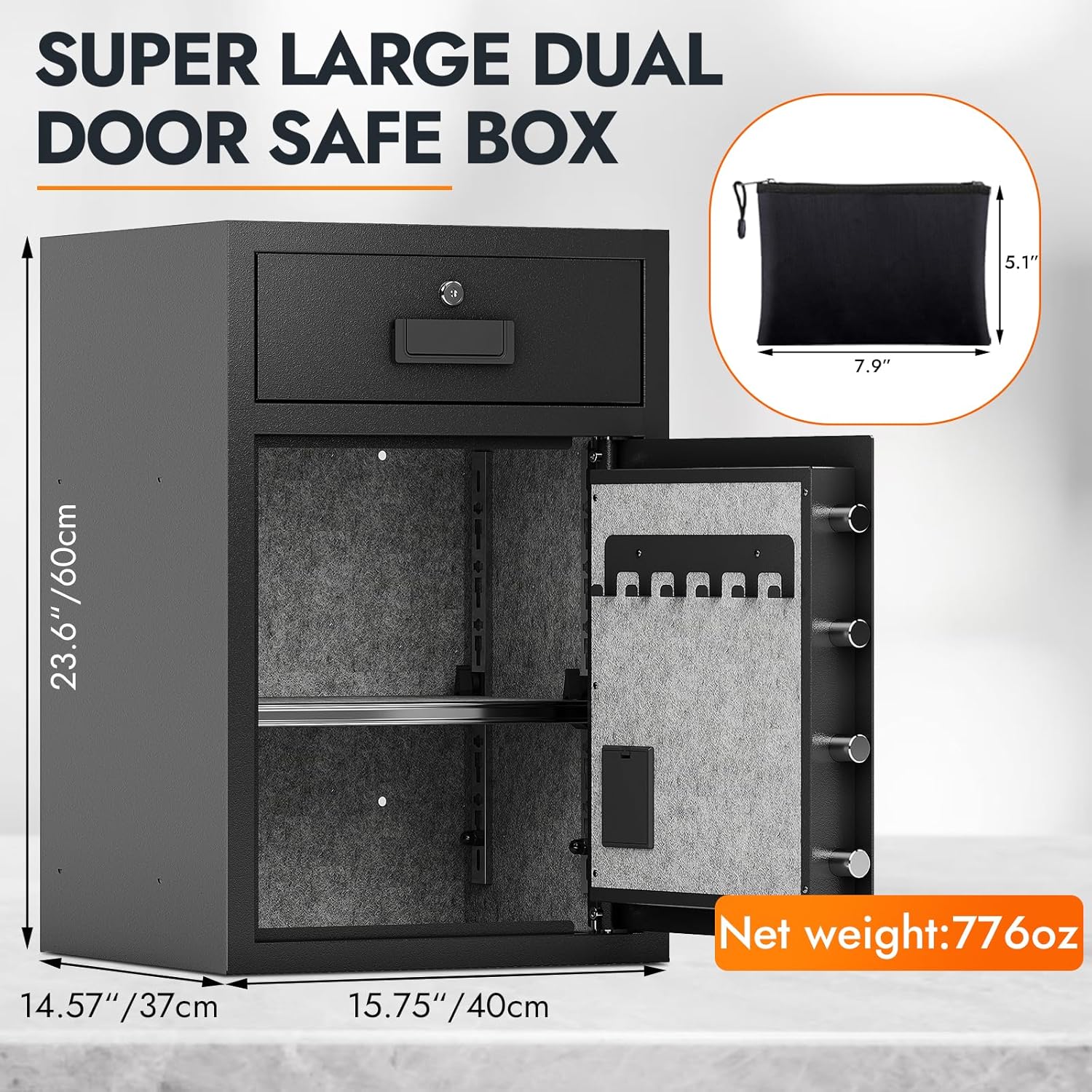 Kaer Fireproof Security Safe 60/90 - KaerWorld