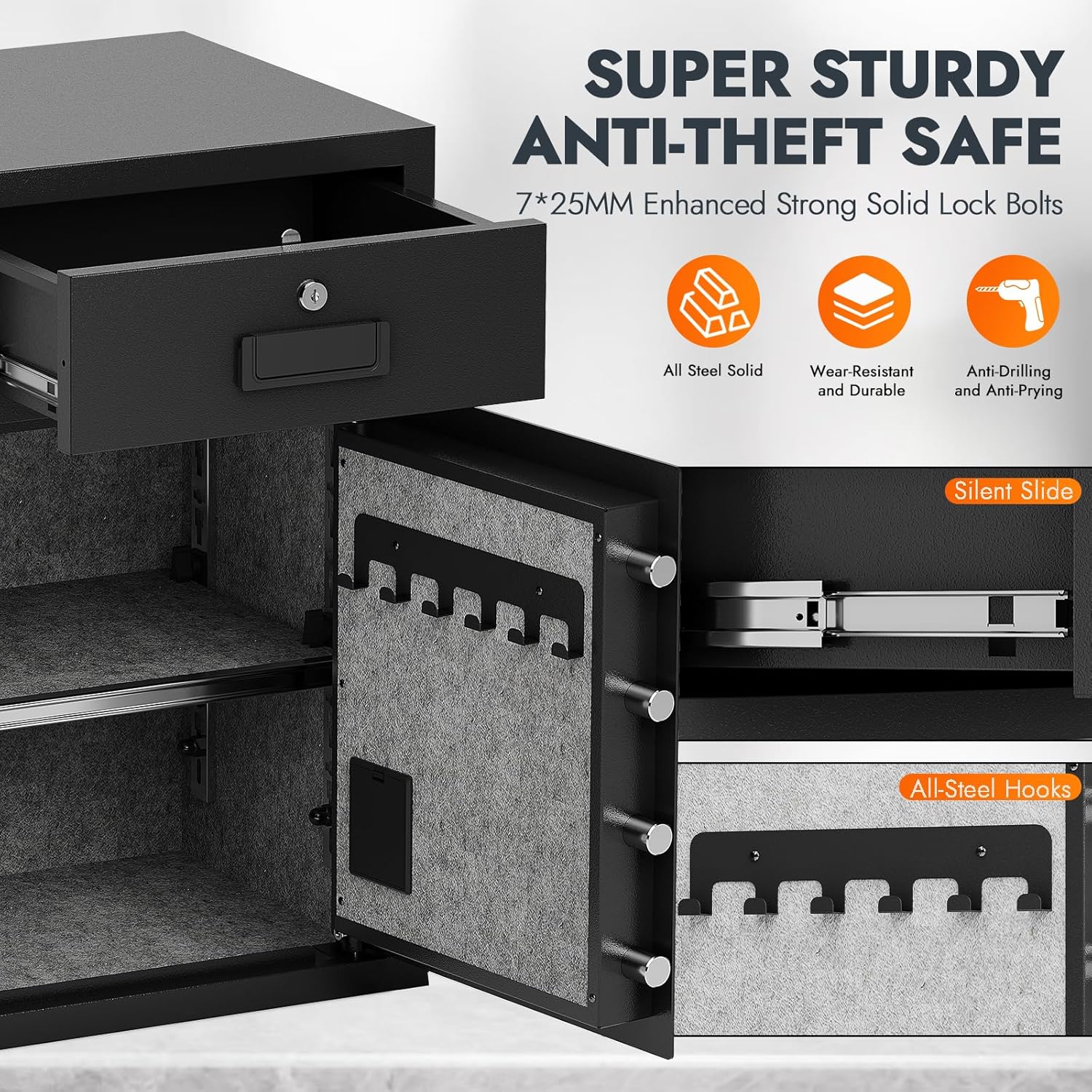 Kaer Fireproof Security Safe 60/90 - KaerWorld