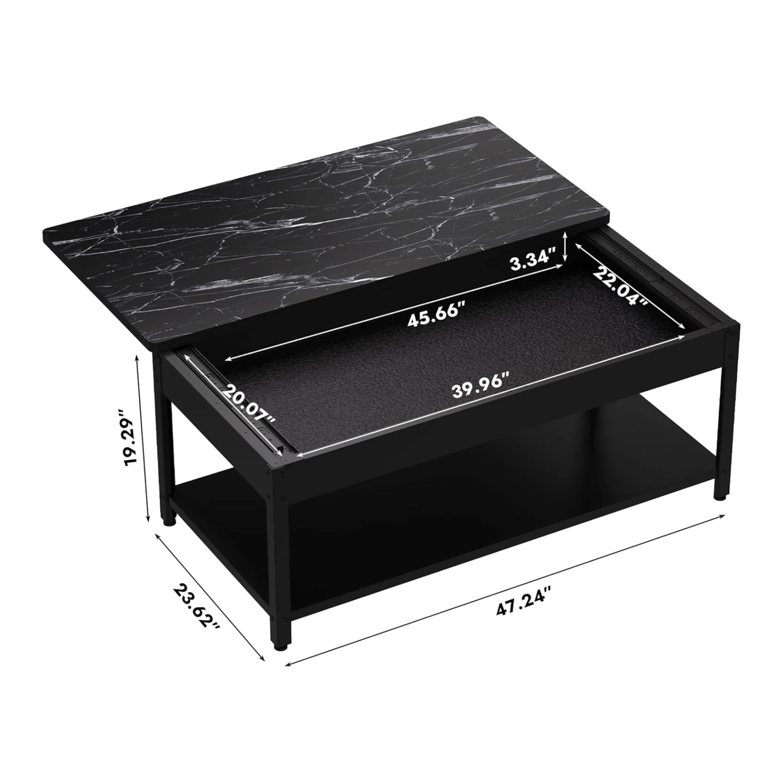 Kaer Modern Coffee Table Gun Safe - KaerWorld