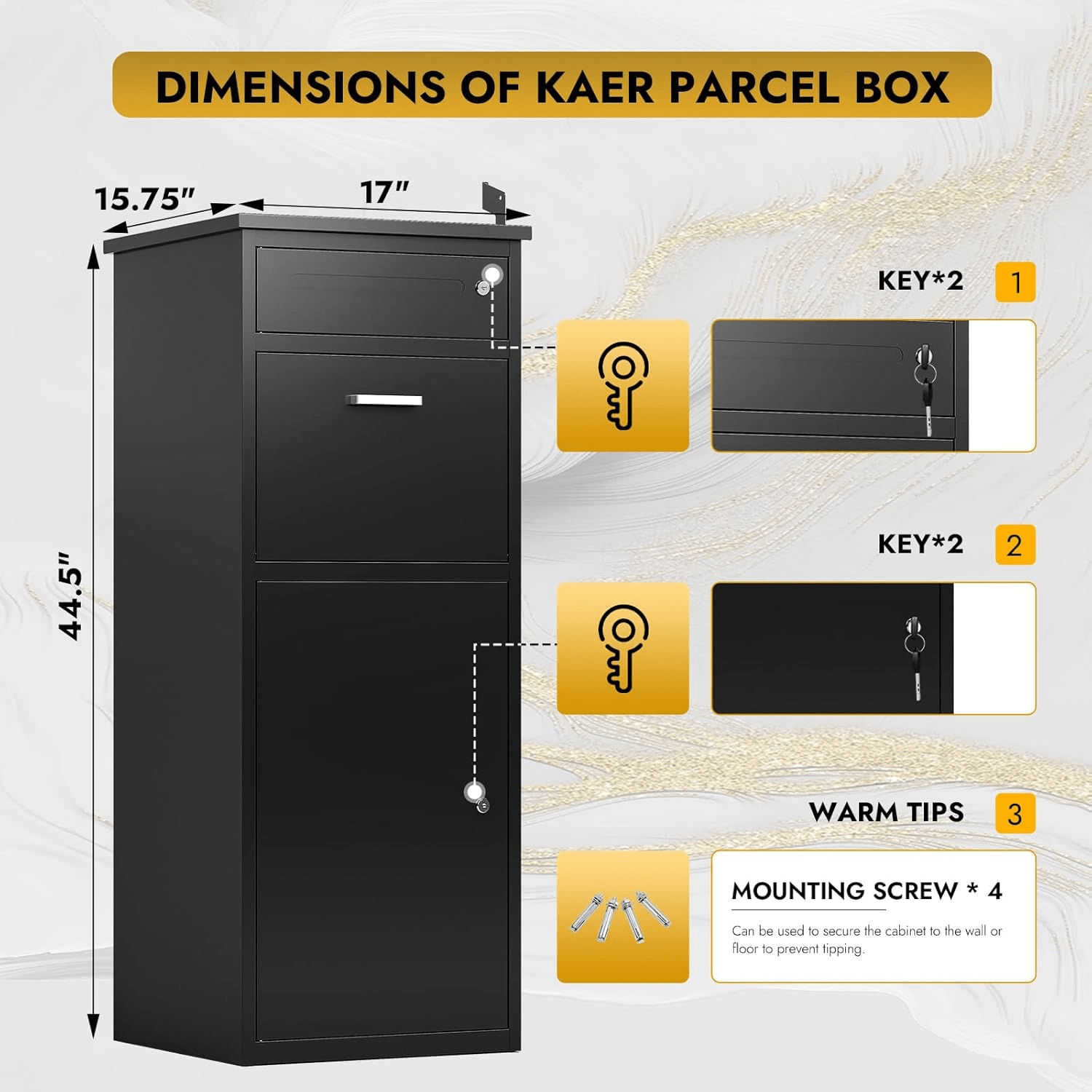 Kaer Package Delivery Box 113 - KaerWorld