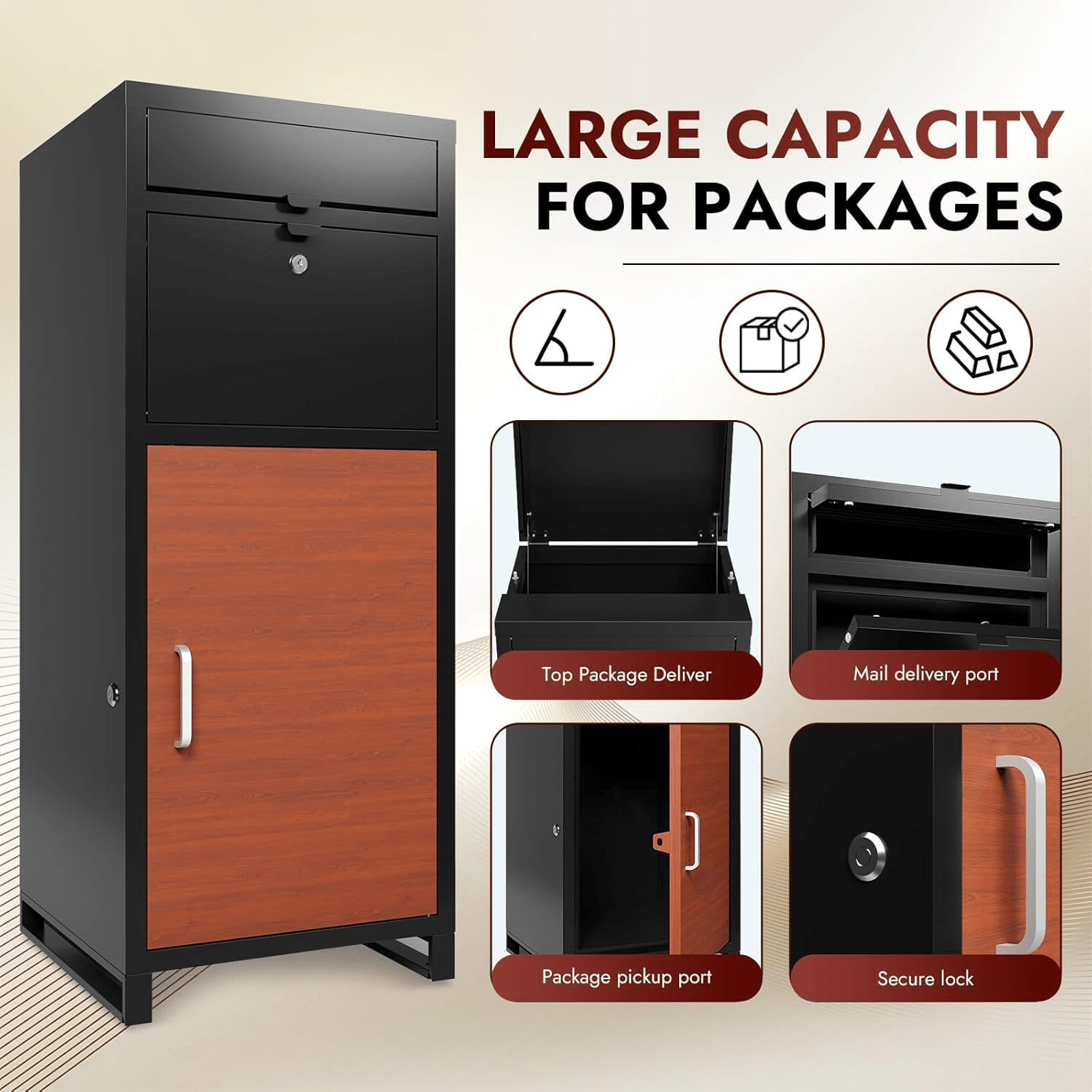 Kaer Package Delivery Box T930 - KaerWorld