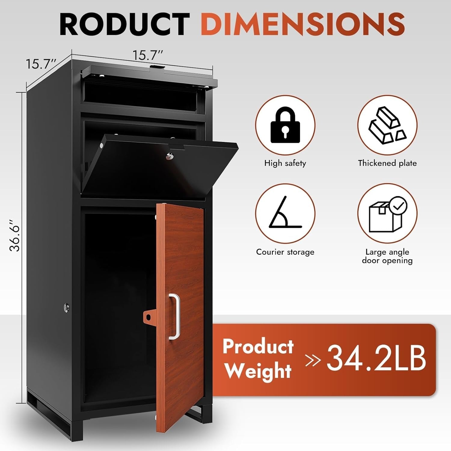 Kaer Package Delivery Box T930 - KaerWorld