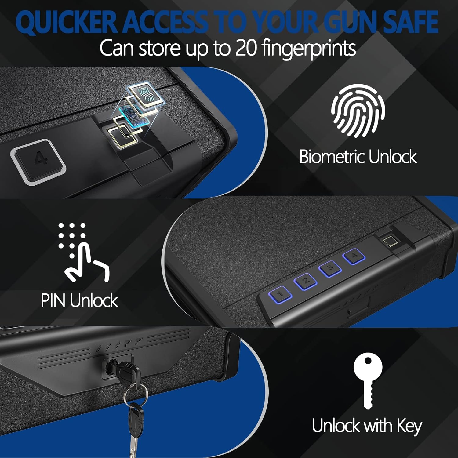 Kaer Pistol Safe Series A3 - KaerWorld