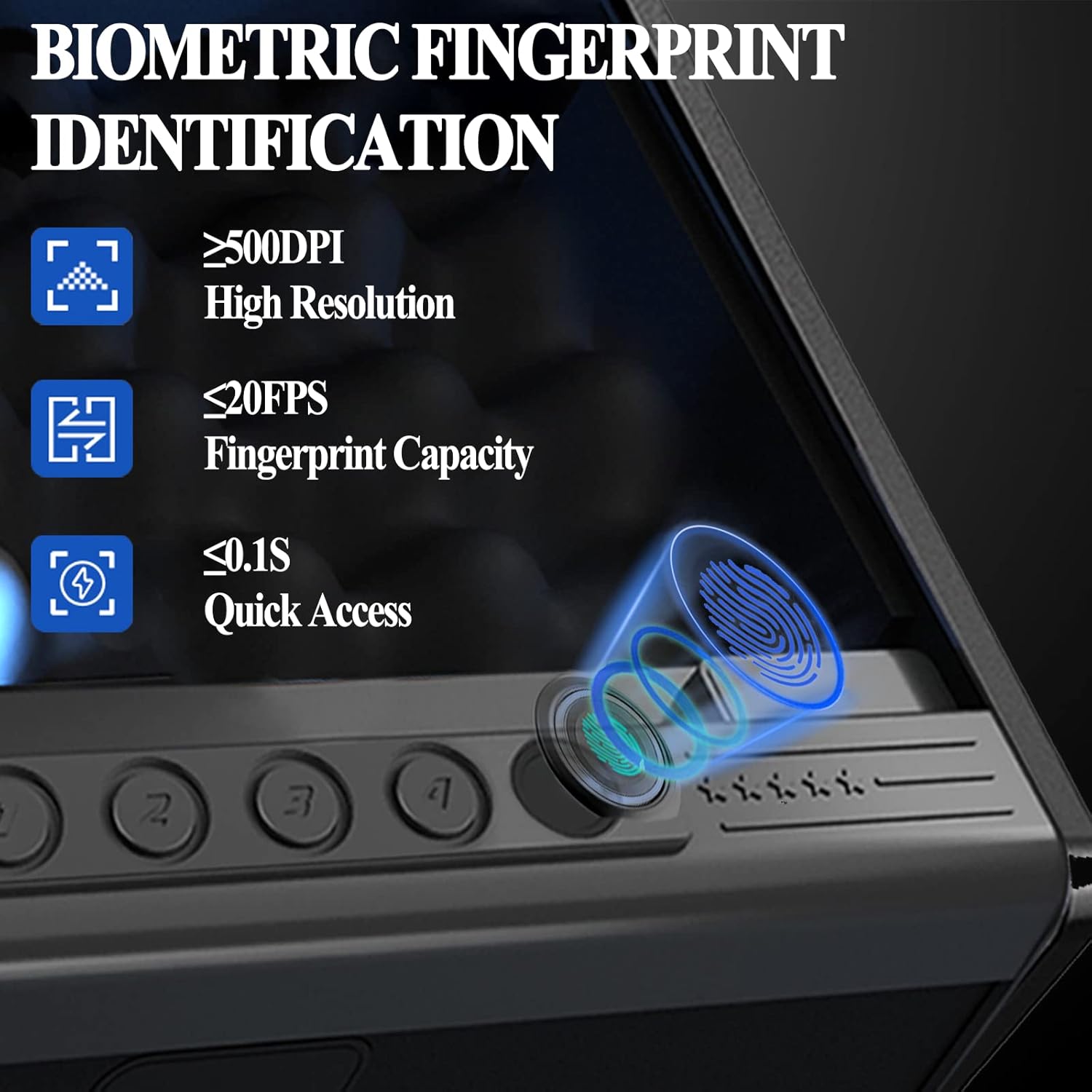 Kaer Pistol Safe Series B2 - KaerWorld