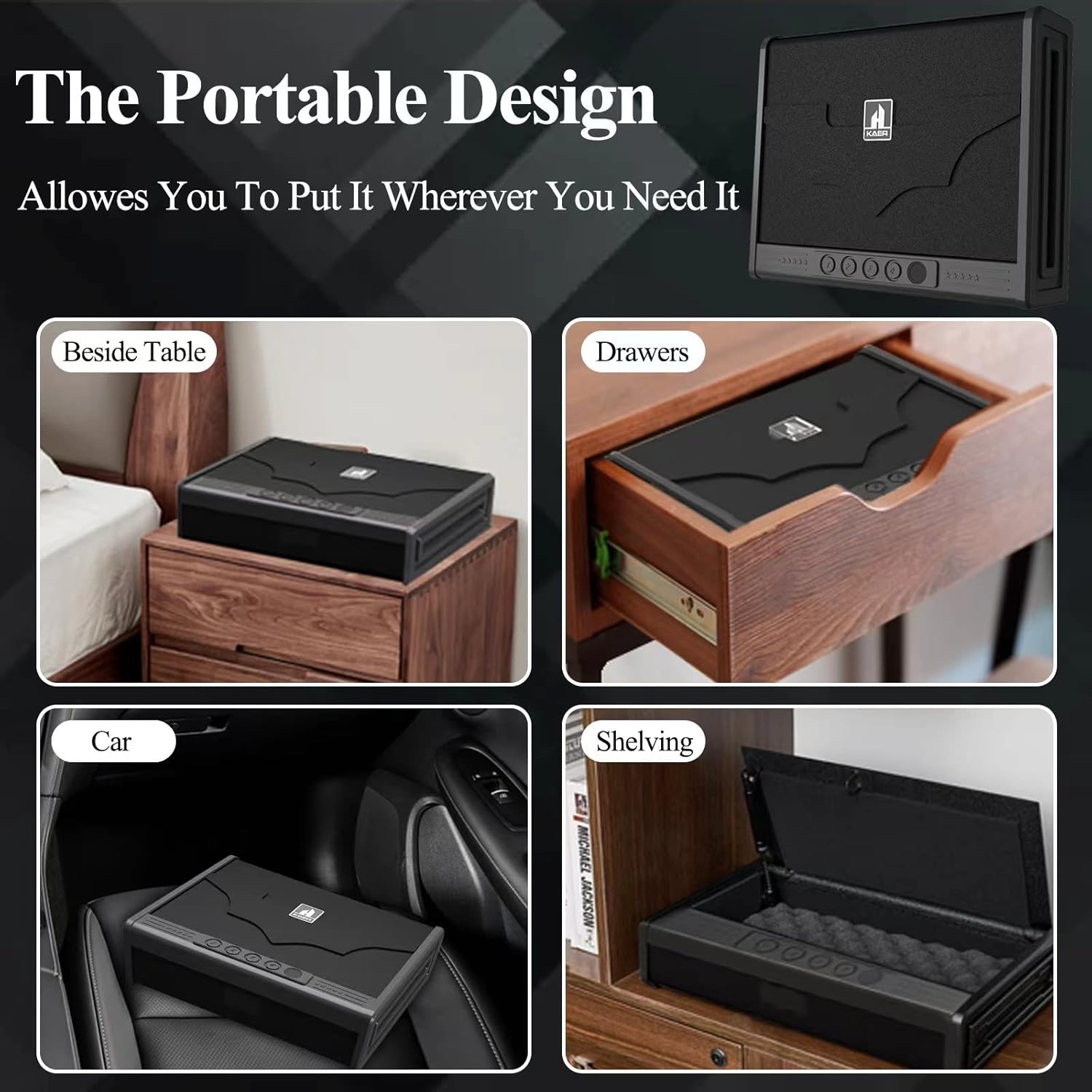 Kaer Pistol Safe Series B2 - KaerWorld