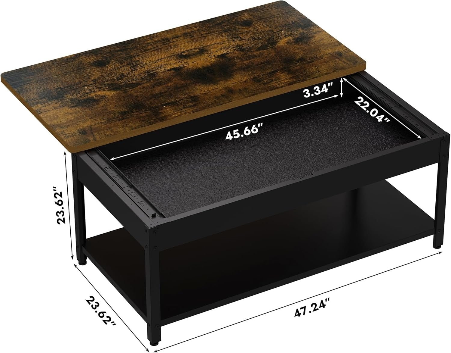 Modern Coffee Table Gun Safe (2 Pattern) - KaerWorld