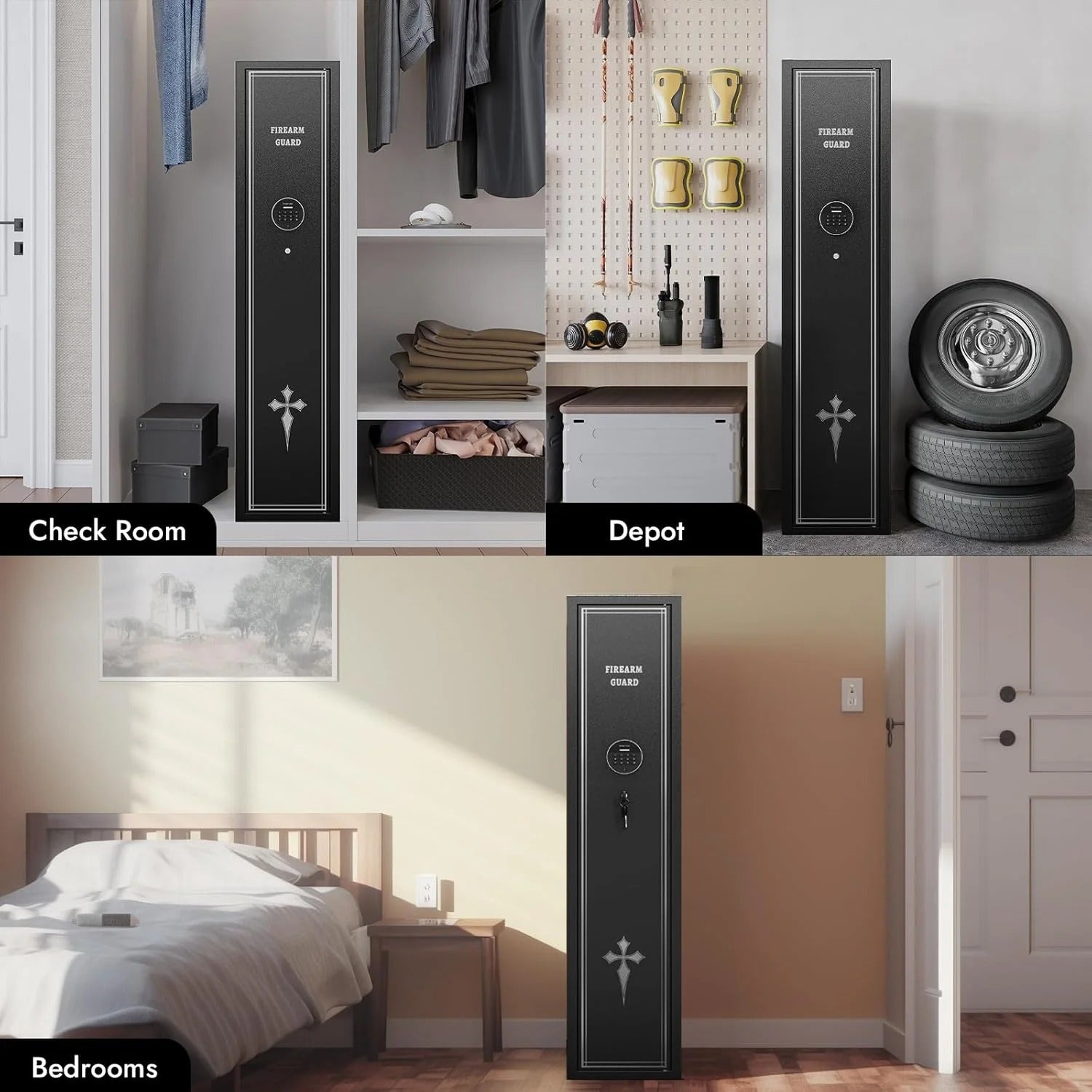 【Special Offer】Kaer 2 - 4 Rifles Gun Safe - KaerWorld