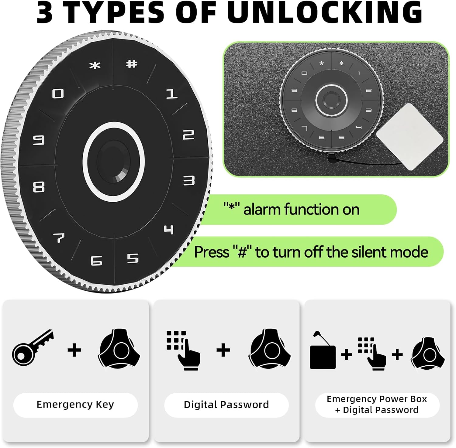 【Special Offer】Kaer 6 Double Door Gun Safe 1350 - KaerWorld