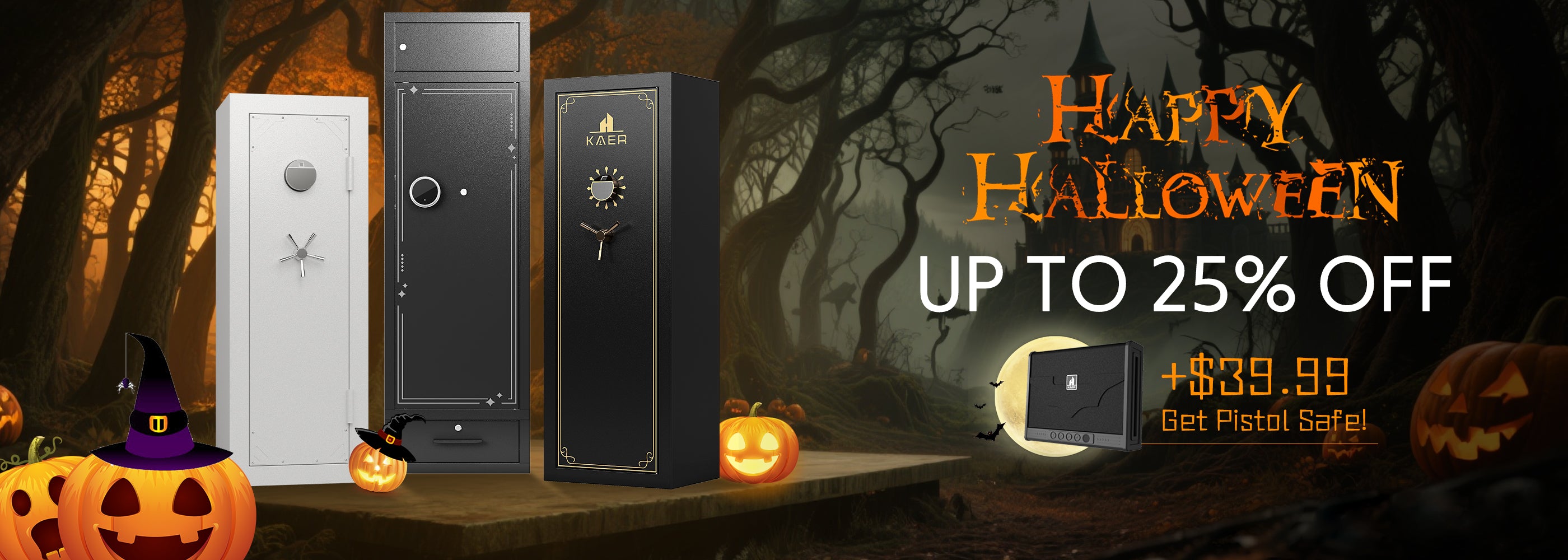 Biometric gun safe