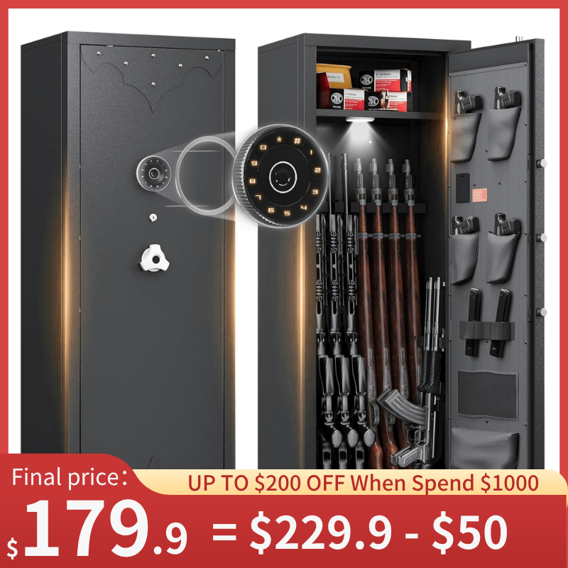 Kaer 10-12 Gun Safe 1400MD Rivet Design