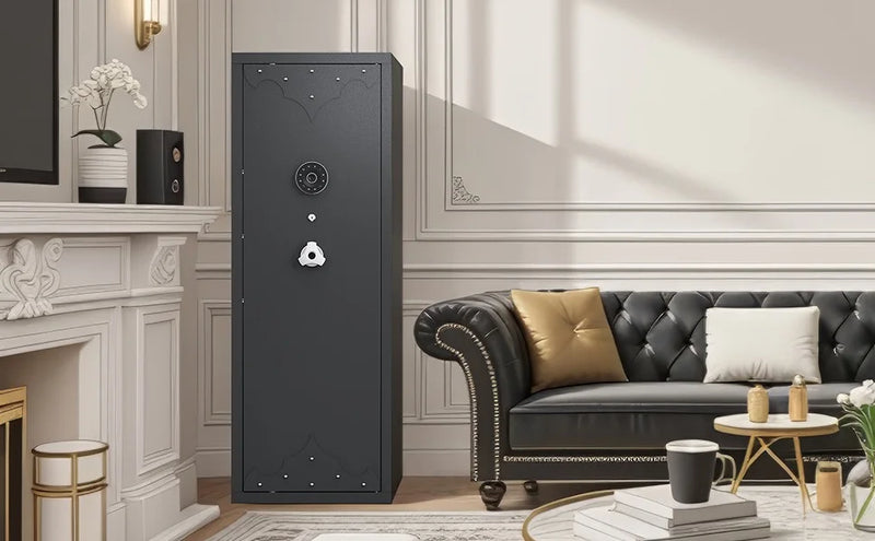 Rivet Retro Design Gun Safe