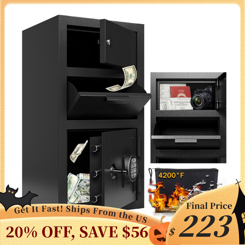 Kaer 4.0/9/5 Cub Security Safe 690-2/690-3/762, Fireproof, Waterproof