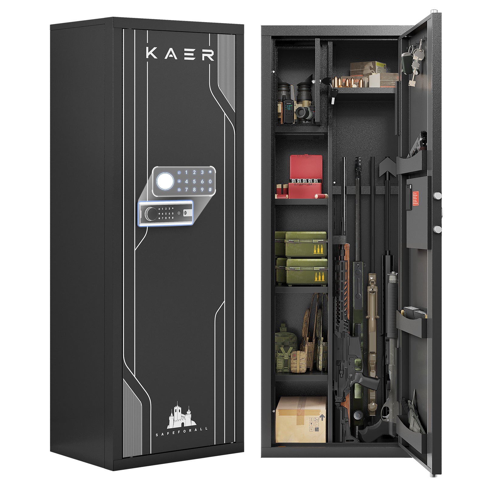 KAER 8-12 Multi-function Gun Safe And Cabinet 1450