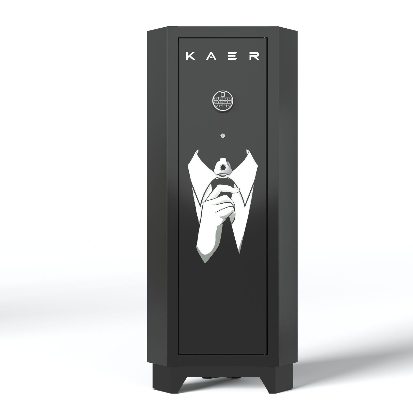 KAER Pink Corner Gun Safe for 6–8 Rifles & 4 Handguns