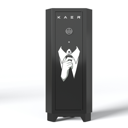 KAER Pink Corner Gun Safe for 6–8 Rifles & 4 Handguns