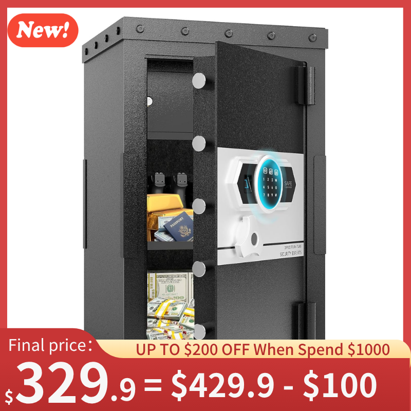 Heavy-Duty Fireproof Safe Box