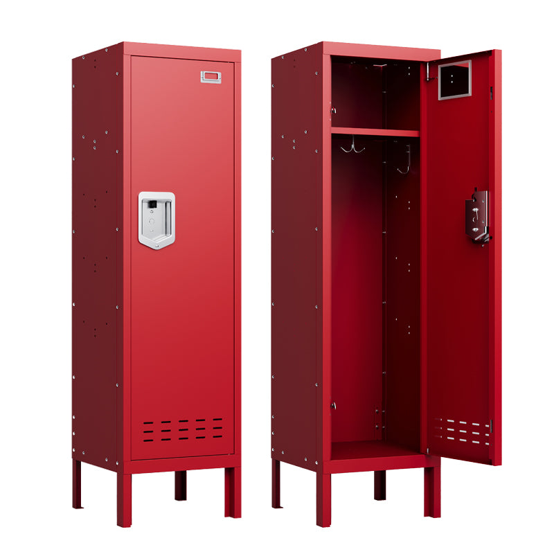 KaerWorld Metal Cabinet for Home & Office - Lockable Steel Locker with Door, 54" Height, for Gym, School, Garage, and Office Use