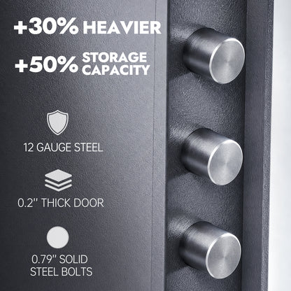 KAER 1.58 CuFt Drop Safe With Double Door