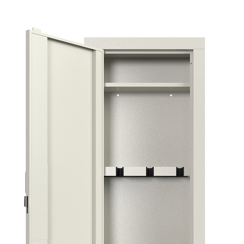 KaerWorld 53" Wall Gun Safe - In-Wall Safe for Rifles & Pistols with Adjustable Rack, Digital Keypad & Removable Shelf