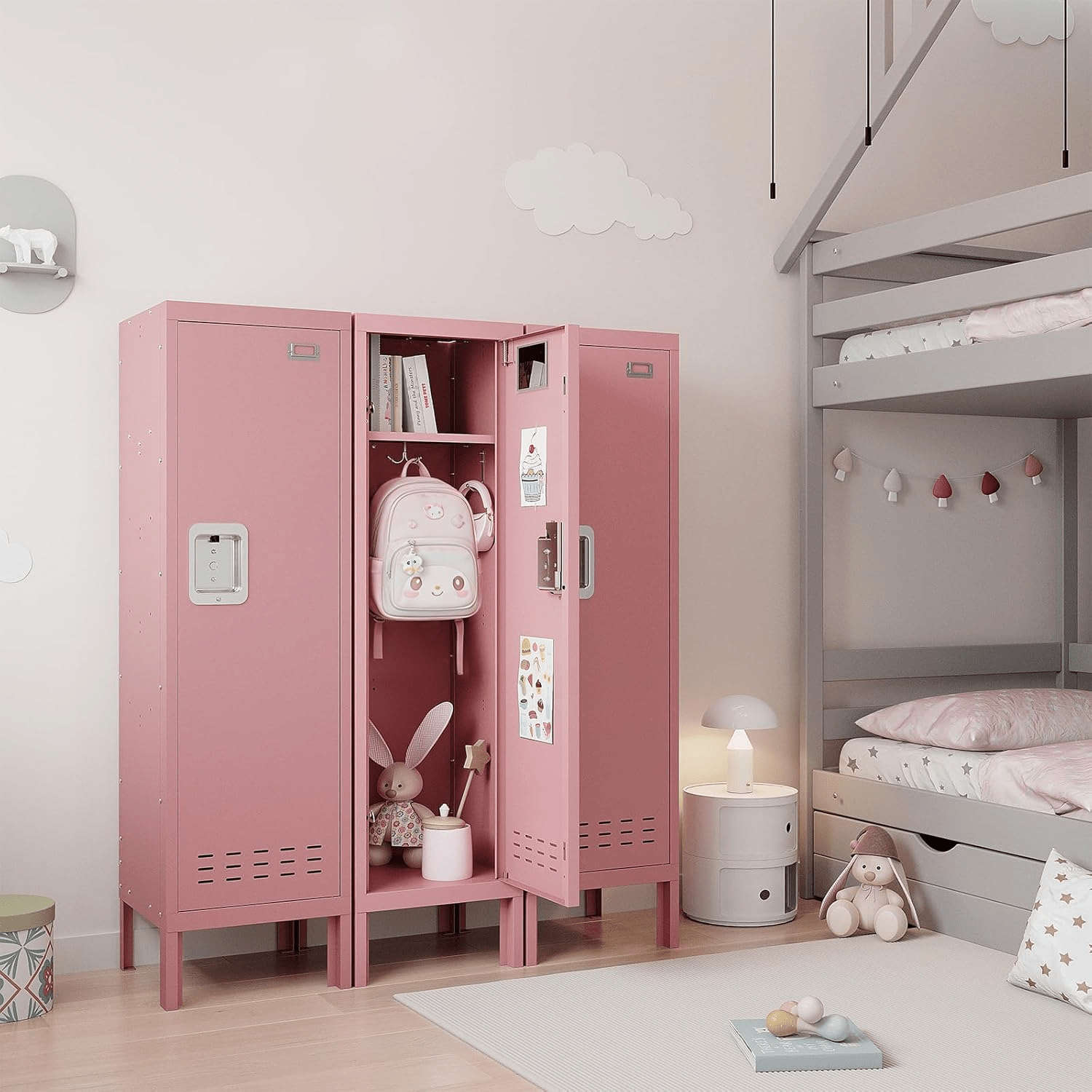 54"H Metal Locker with Card Slot - KAER - KaerWorld