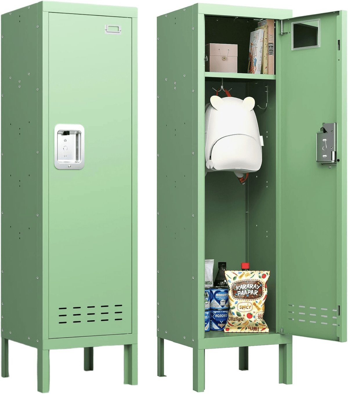 54"H Metal Locker with Card Slot - KAER - KaerWorld