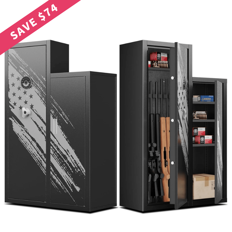 Kaer 7-8 Pre-Assembled Gun Safe and Cabinet 1250AB