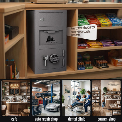 KAER 3.1 CuFt Drop Safe With Double Door