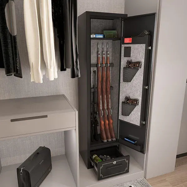 Gun Safe With Bottom Drawer