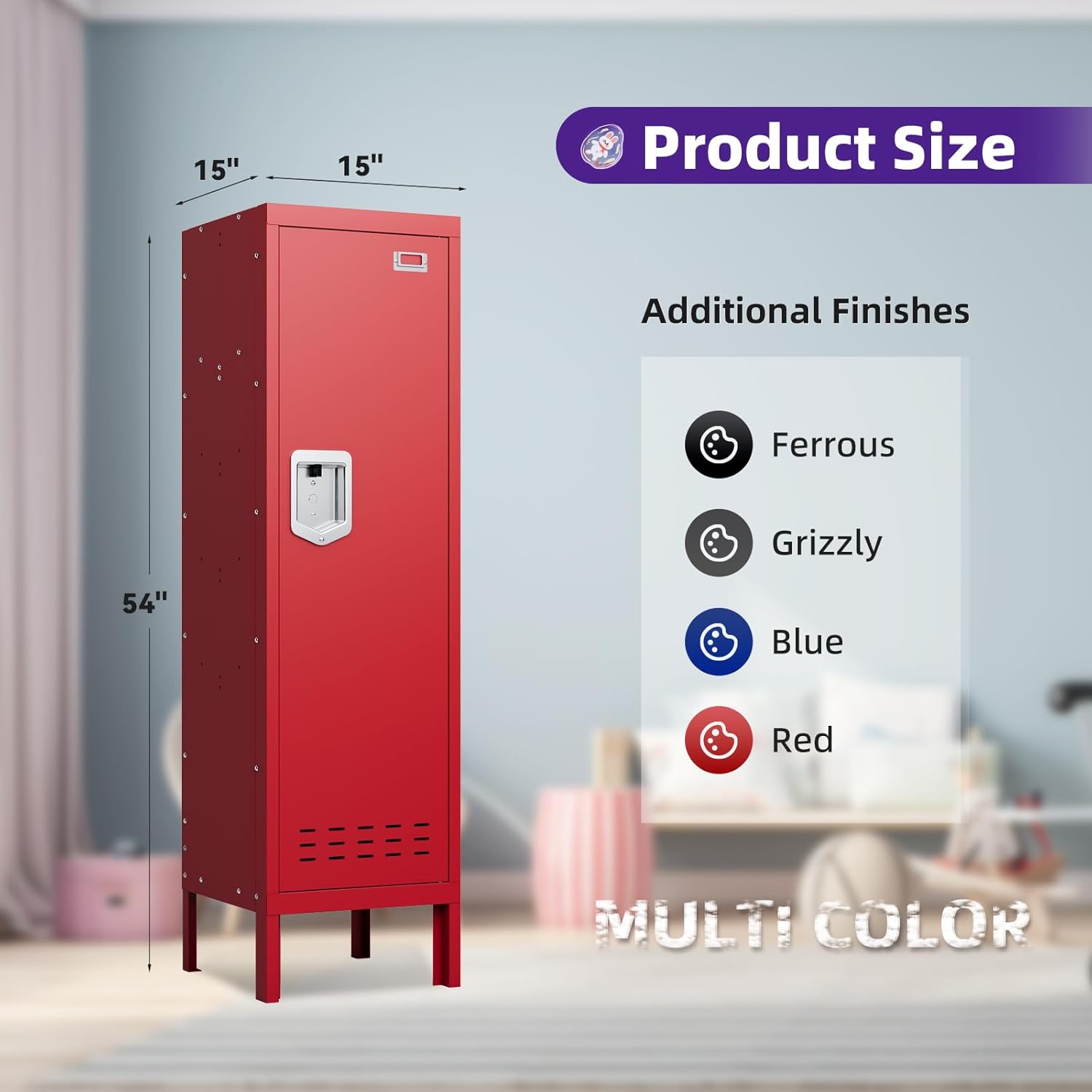 Kaer 1-5 Door Metal Locker
