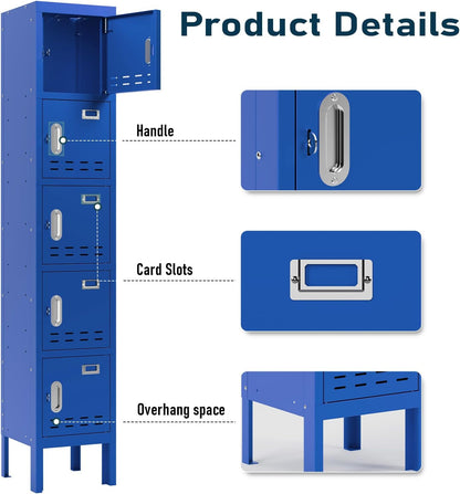 Kaer 1-5 Door Metal Locker