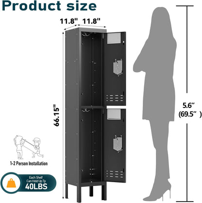Kaer 1-5 Door Metal Locker