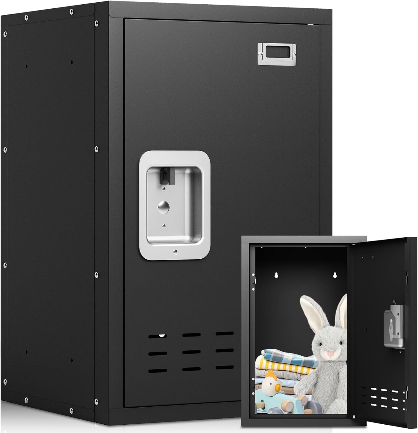 KaerWorld 24-Inch High Kids Storage Locker for Bedroom School and Playroom