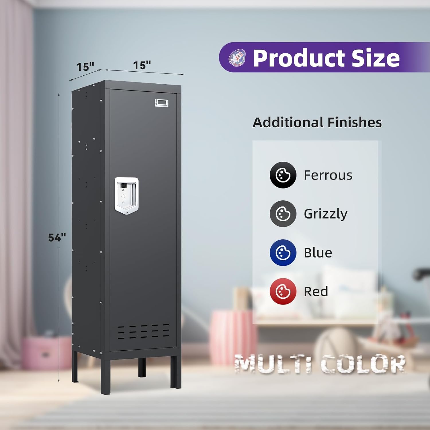 Kaer 1-5 Door Metal Locker