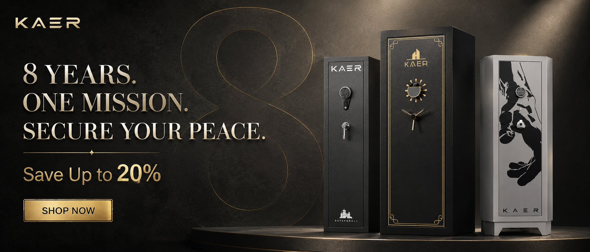 Biometric gun safe