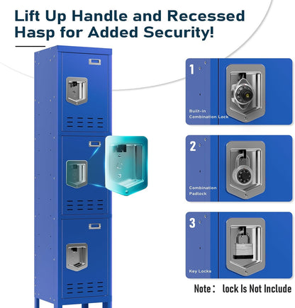 Kaer 1-5 Door Metal Locker