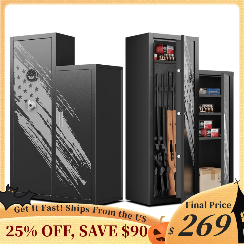 Kaer 7-8 Pre-Assembled Gun Safe 1250AB