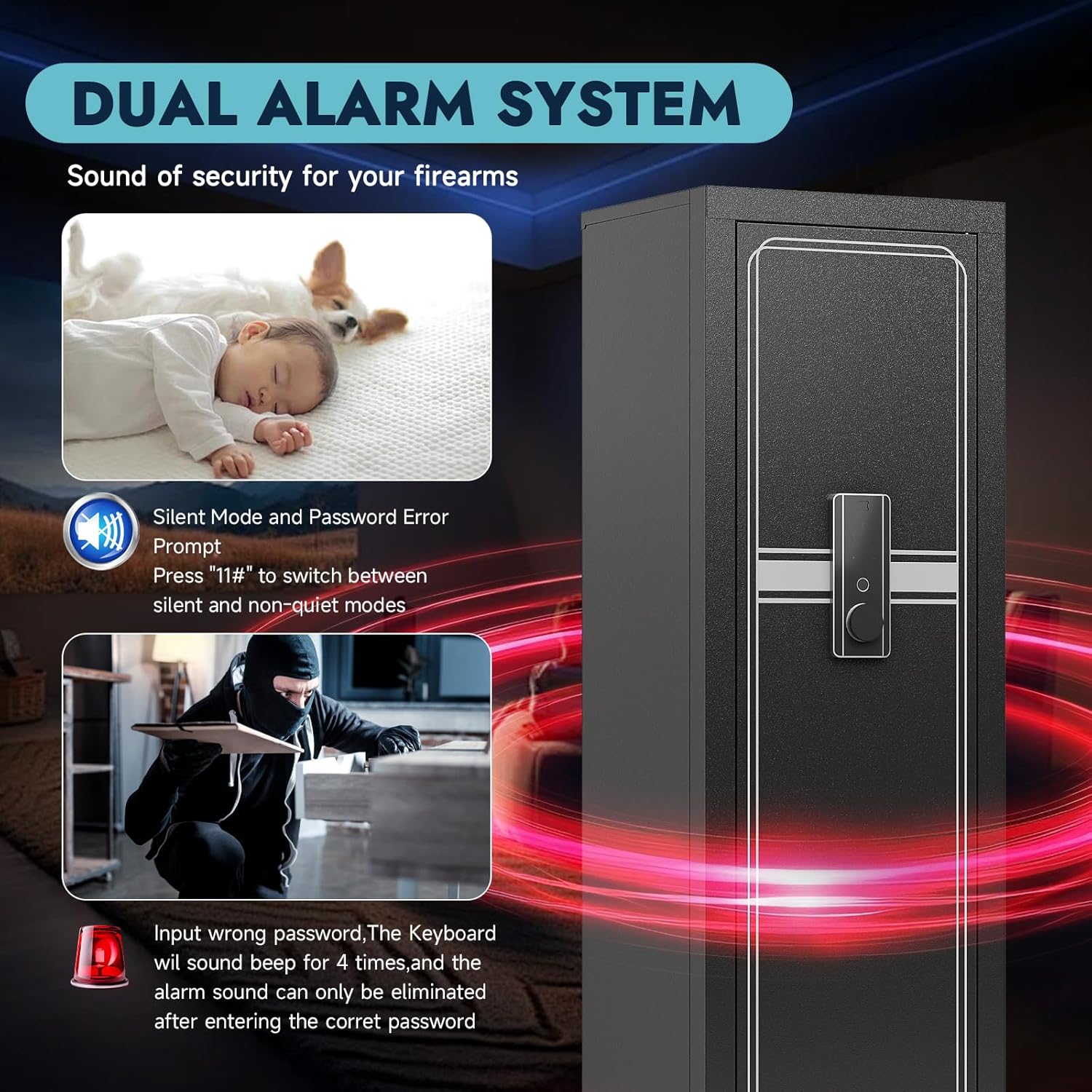 Kaer 10-12 Knock-Down Gun Safe 1447