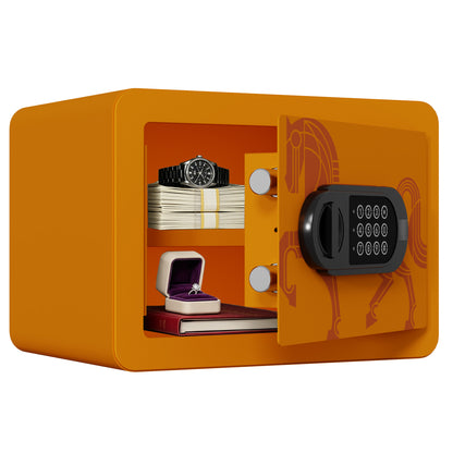 KAER Compact Digital Safe Box with Removable Shelf