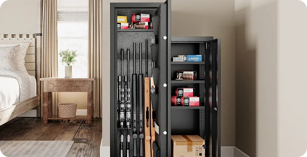 7-8 Pre-Assembled Gun Safe