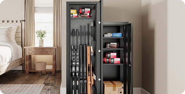 7-8 Pre-Assembled Gun Safe