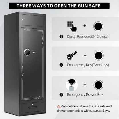 Kaer 8-10 Gun Safe Cabinet 1550