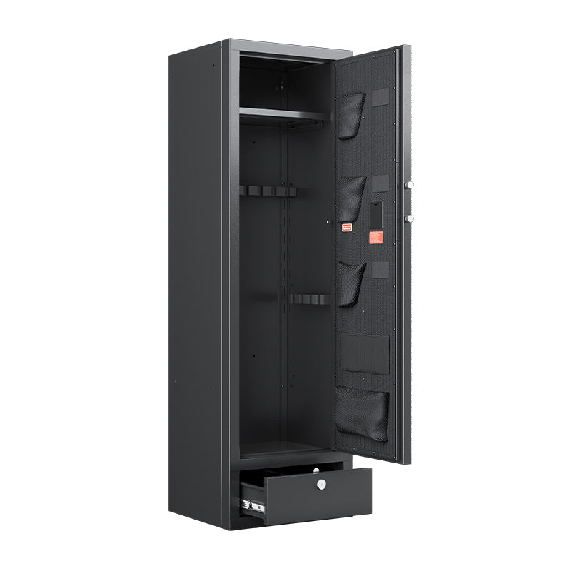 💖KaerWorld 15-20 Gun Safe - Large Gun Safe for Home, Rifles, Pistols, and Shotguns with Quick Access, Drawer, and Removable Shelf