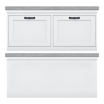 Kaer 2-Drawer Shoe Cabinet Vertical/Horizontal