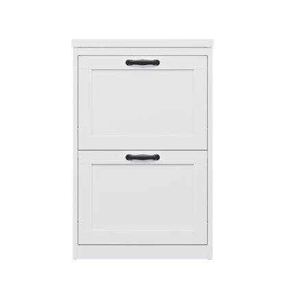 Kaer 2-Drawer Shoe Cabinet Vertical/Horizontal