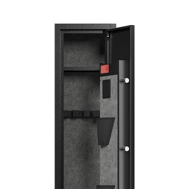 KaerWorld 4~8 Gun Safe,Gun Safes & Cabinets,Gun Safes for Home Rifle and Pistols,Rifle Gun Safe With Drawer,Gun Cabinet for Rifles,Shotguns With Scopesand Shotguns,Gun Safe With Removable Shelf and Gun Rack (3~8 Gun Safe - Digital)