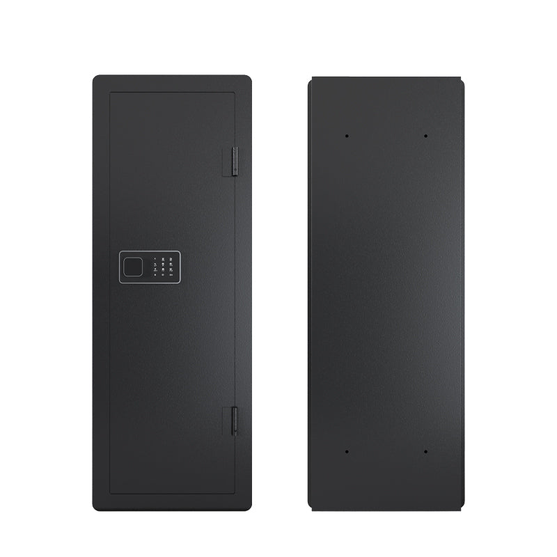 KaerWorld 45" Wall Gun Safe - In-Wall Safe for Rifles and Pistols with Digital Keypad, Adjustable Rack, and Removable Shelf